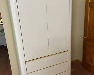 122 Lane MCM Lacquered Armoire