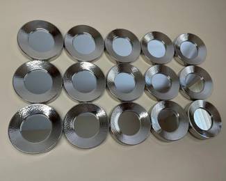 122 Modern Mirrored Metal Sculpture