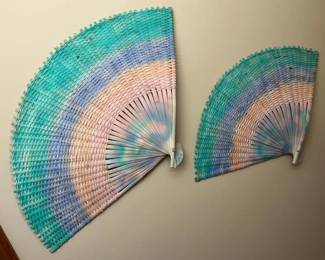 122 Vintage Pastel Fan Set