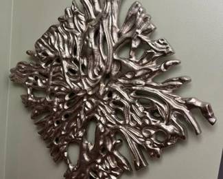 122 Square Root Cast Aluminum Large Wall Art Panel
