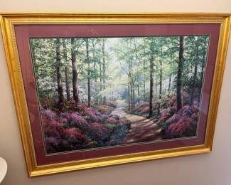 122 Woodland Walk By Kevin Wendy SchaeferMiles XL Pastoral Art Print