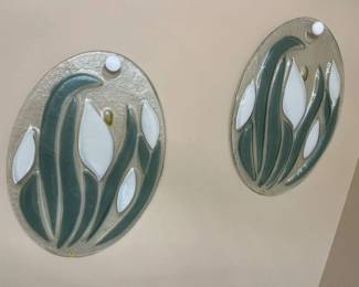 122 Tulip Art Glass Decor