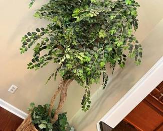 122 Large Faux Pterocarpus Leaf Tree