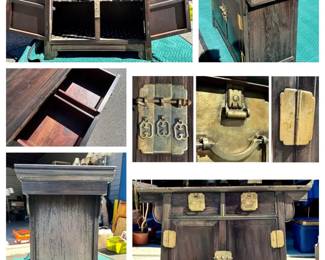 Antique Altar Style Cabinet Hong Kong 