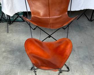 BIG BKF Butterfly Chair  Ottoman