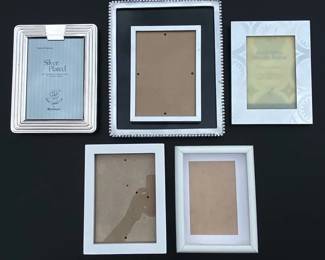 Silver  White Frames