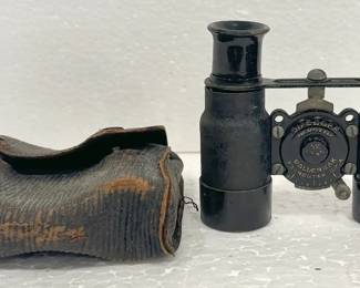 Antique Wollensak Biascope 6X Binoculars