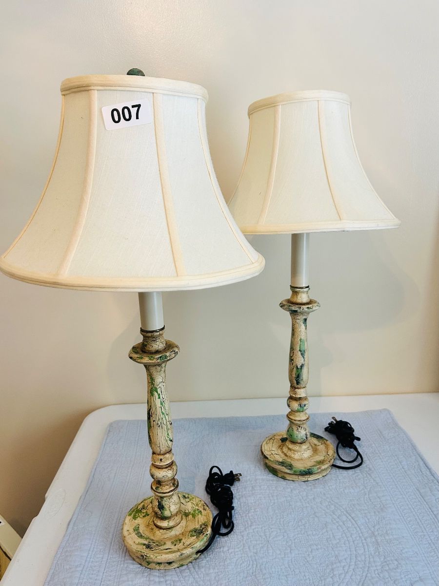 Pair of lamps