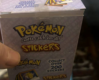 Lot 43: Pokemon Stickers Artbox Series 1 30 Unopened Packs