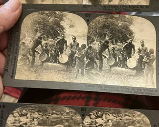 Lot 87: 3 Keystone African Stereocards Elephant Poaching