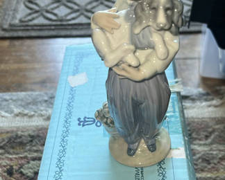 Lot 17: 1989 Lladro Boy With Puppy In Box