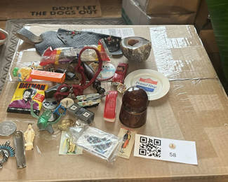 Lot 58: Lot Misc Toys And Miniatures 1900s