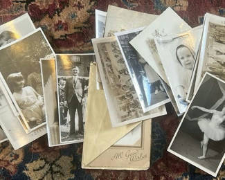 Lot 135: Young Girl MCM Photos B&W