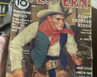 Lot 75: Thrilling Western August 1, 1936 Dime Store Novel