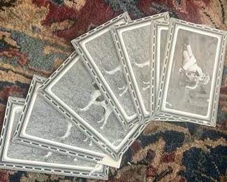 Lot 144: Lot 7 Early 1900s Dog Postcards Unused Cute