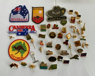 Lot 147: Large Lot Of Australian Patches And Trading Pins