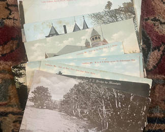 Lot 145: Lot 17 Early Maine Postcards Unposted