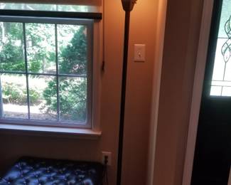 Tiffany-inspired floor lamp