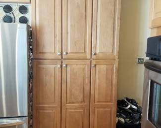 Cabinetry detail: pantry