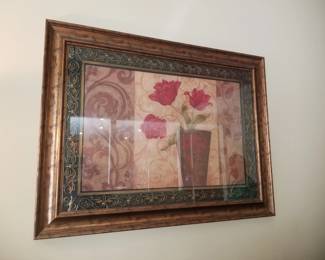 Framed artwork