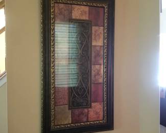 Framed artwork