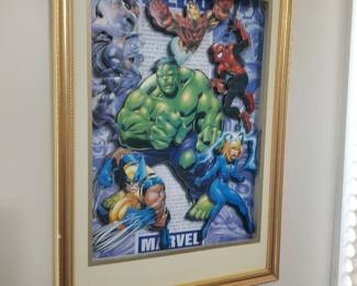 Marvel wall art