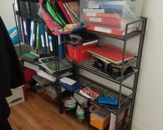 Metal bookcases