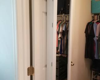 Mirrored jewelry armoire