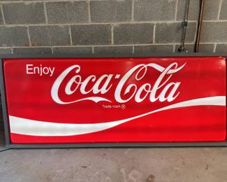 Coca Cola Light up cabinet!