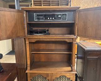 Record Player Cabinet