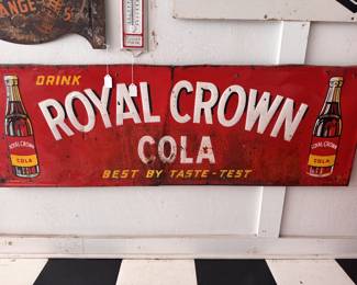 Royal Crown Original with the look! beautiful sign!