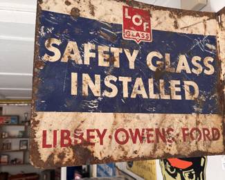 Ford Flange, original Alabama sign!
