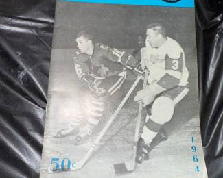 Stanley Cup Playoffs 1964 Chicago Blackhawks Guide $10.00