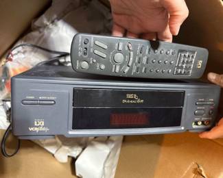 Sears LXI Series VHS Player w/Remote $12.00