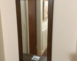 Wall mirror (wood)