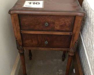 Side table with drawers