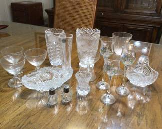 Crystal and glassware
