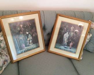 Set of  oriental pictures