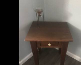 Wood end table!