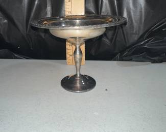 Pilgrim Silverplate Compote $8.00