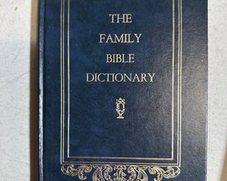 The Family Bible Dictionary Avenel Books Book $5.00