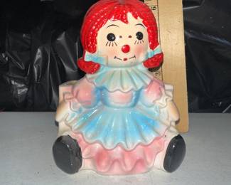 Ruben's Original Raggedy Ann Ceramic Planter $10.00