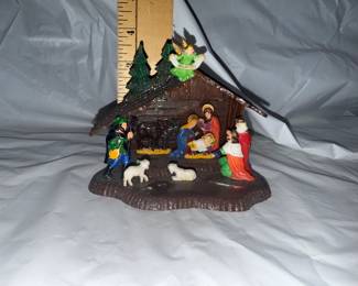 Plastic Nativity $7.00