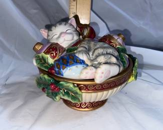 Fitz and Floyd Cat $10.00