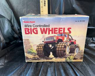 Radio Shack Big Wheels Wire Controlled Monster Truck $10.00