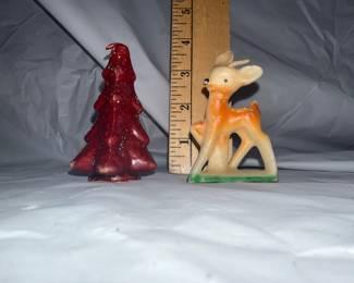 2 Holiday Candles $6.00