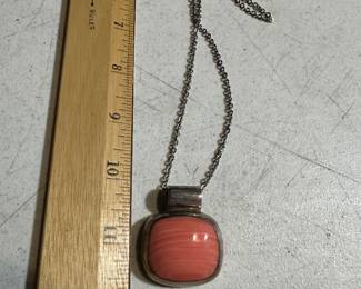 Sterling Silver Pendant and Chain $28.00