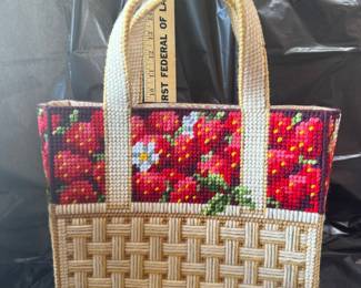 Strawberry basket bag $5.00