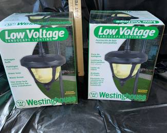2 Westinghouse Low Voltage Landscape Lighting $16.00