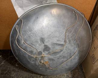Round Metal Saucer Sled $25.00